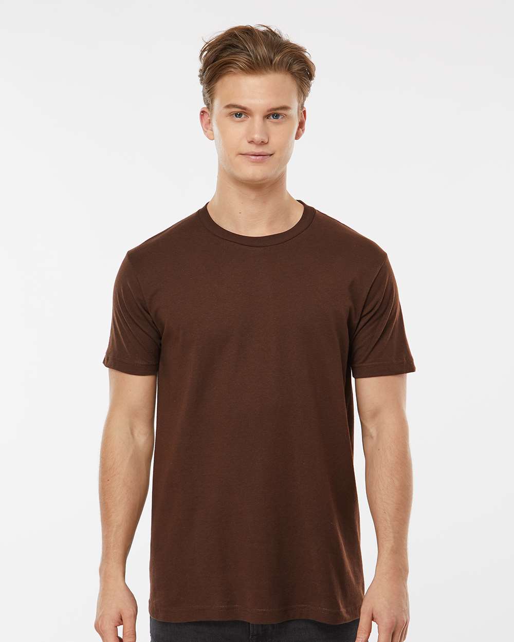 Unisex Fine Jersey T-Shirt - 202 - Brown