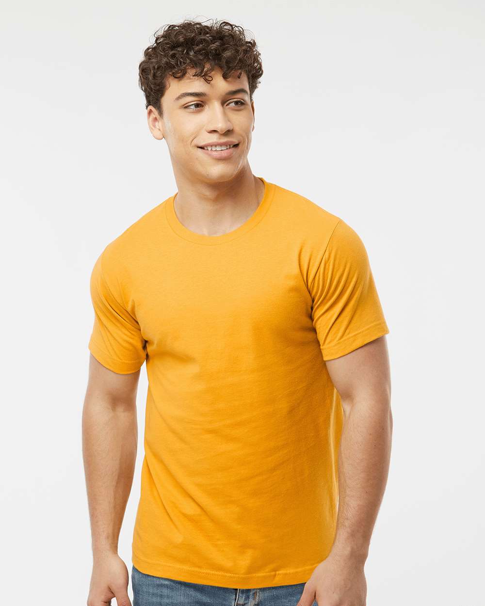 Unisex Fine Jersey T-Shirt - 202 - Gold