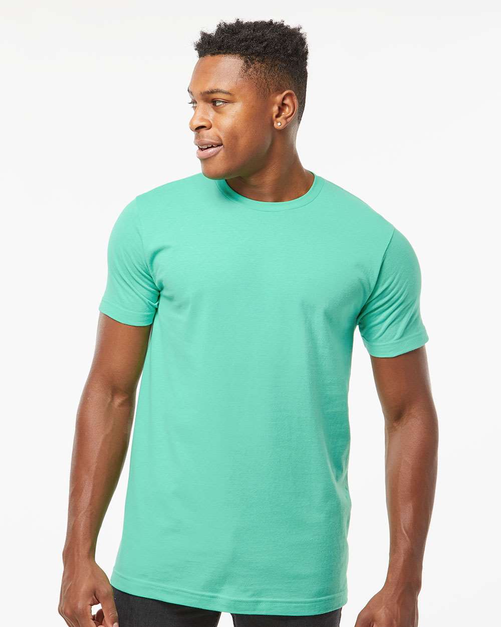 Unisex Fine Jersey T-Shirt - 202 - Mint