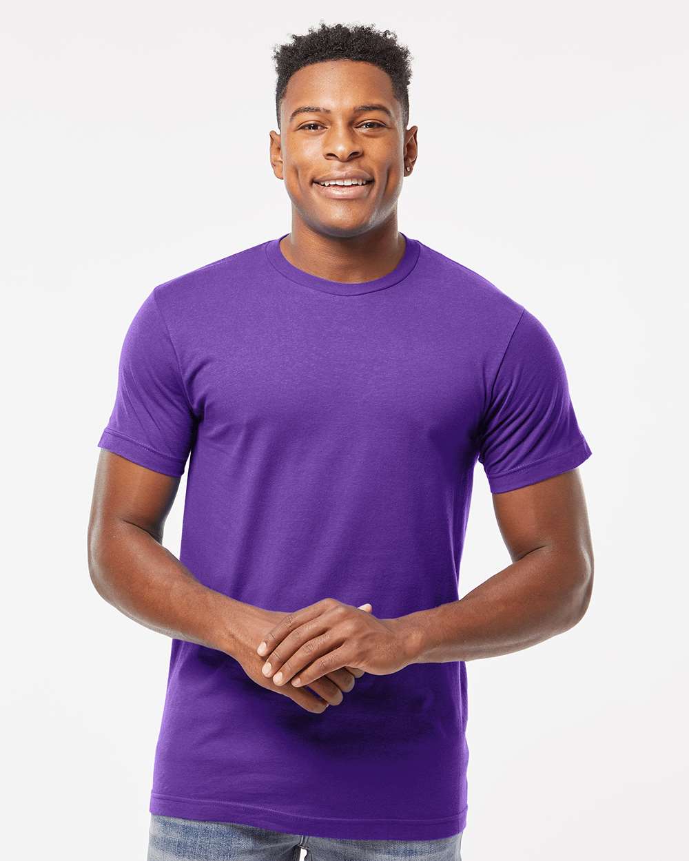 Unisex Fine Jersey T-Shirt - 202 - Purple