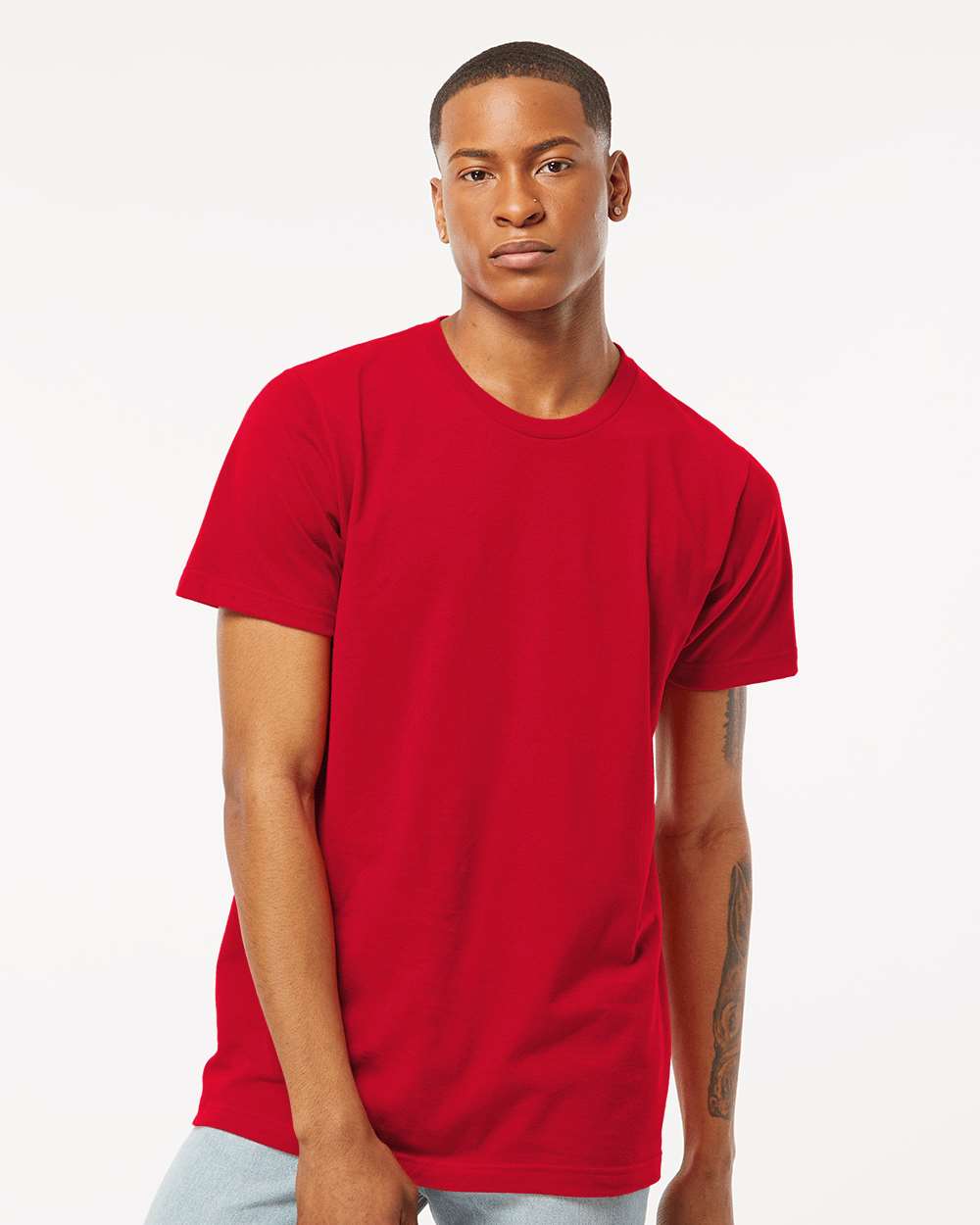 Unisex Fine Jersey T-Shirt - 202 - Red