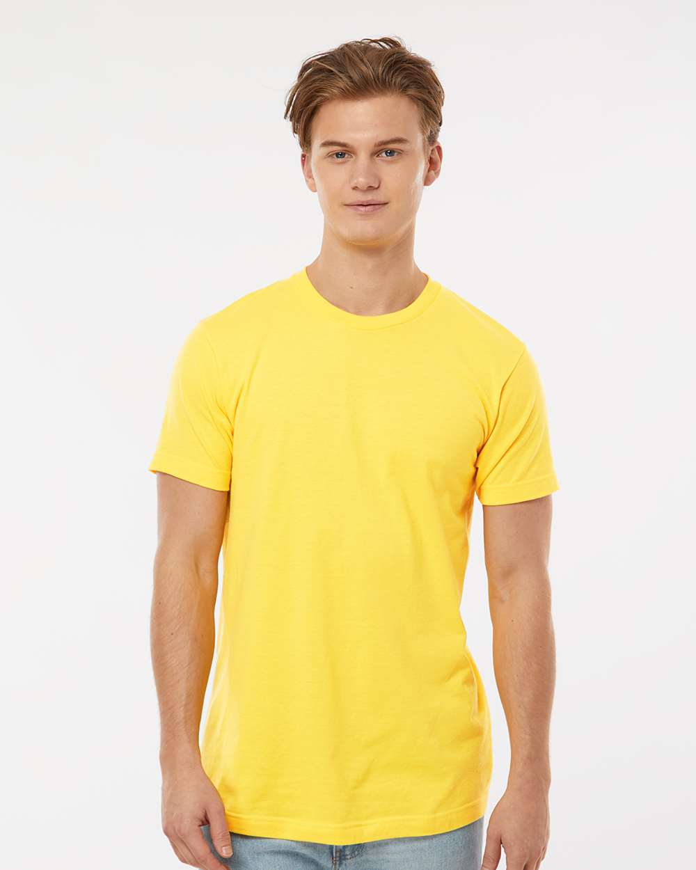 Unisex Fine Jersey T-Shirt - 202 - Sunshine