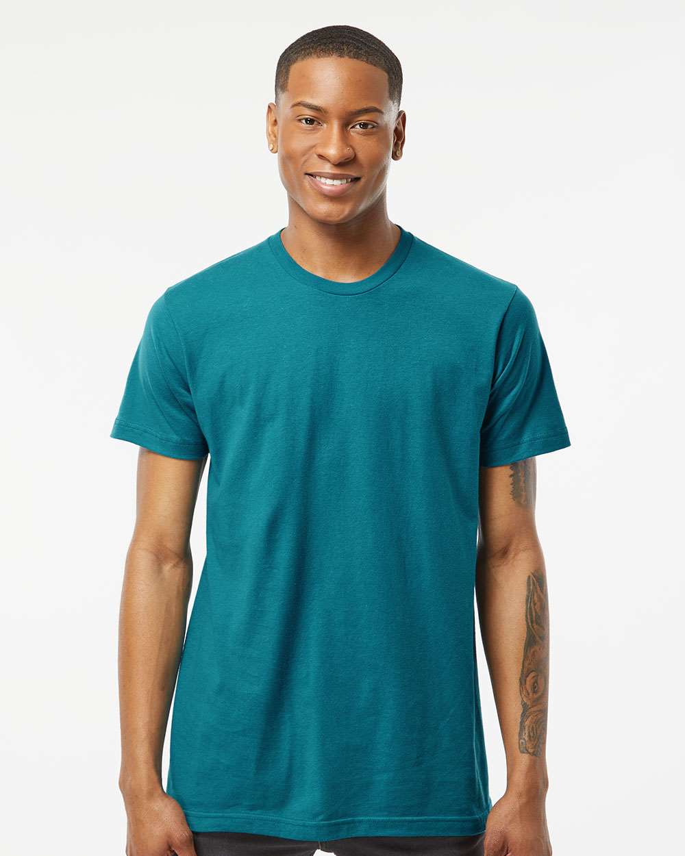 Unisex Fine Jersey T-Shirt - 202 - Teal