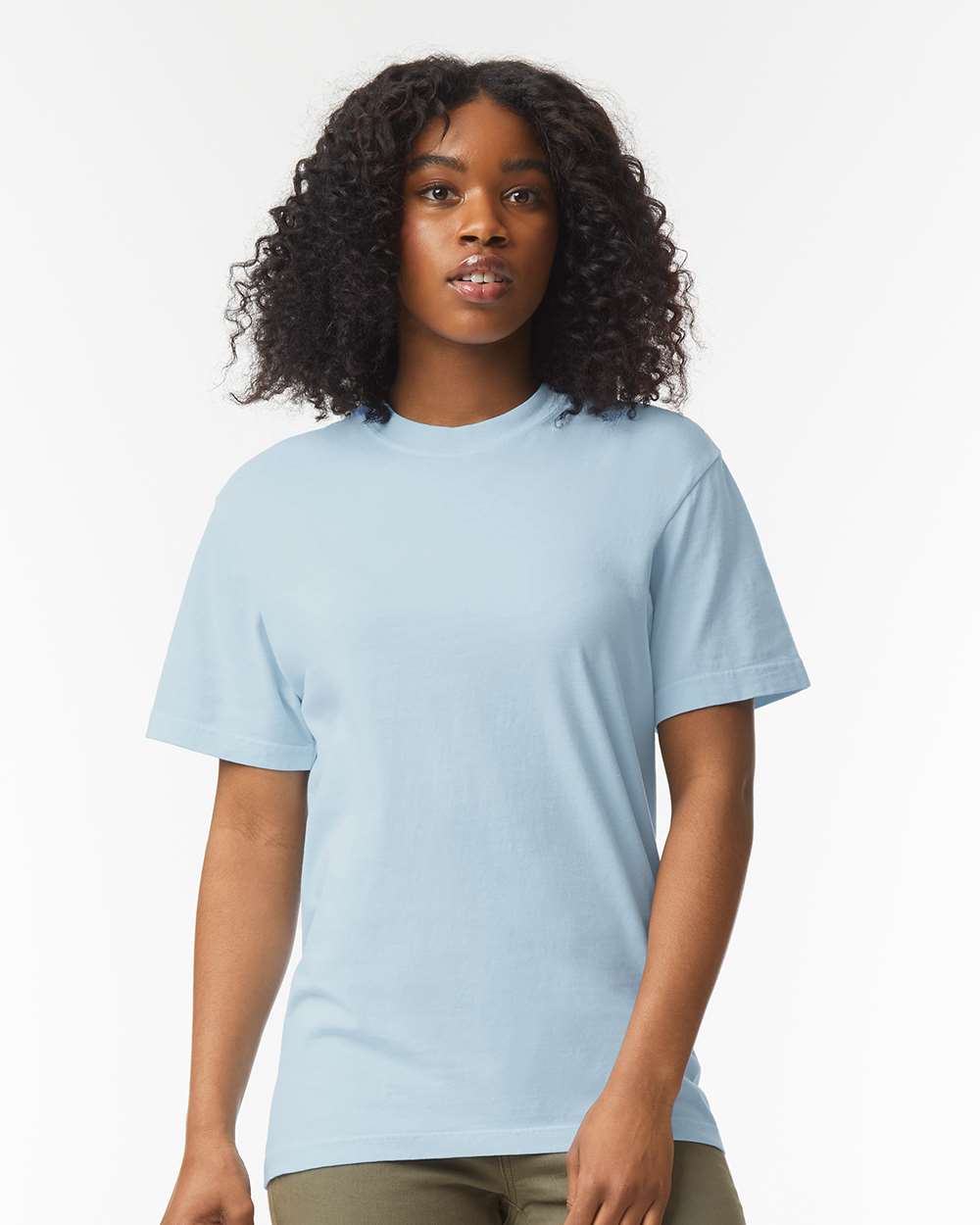 Comfort Colors 1717 Unisex Garment-Dyed Heavyweight T-Shirt - Hydrangea