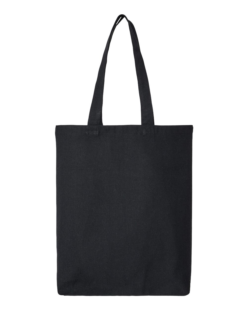 OAD OAD106R Midweight Recycled Gusseted Tote - Recycled Black