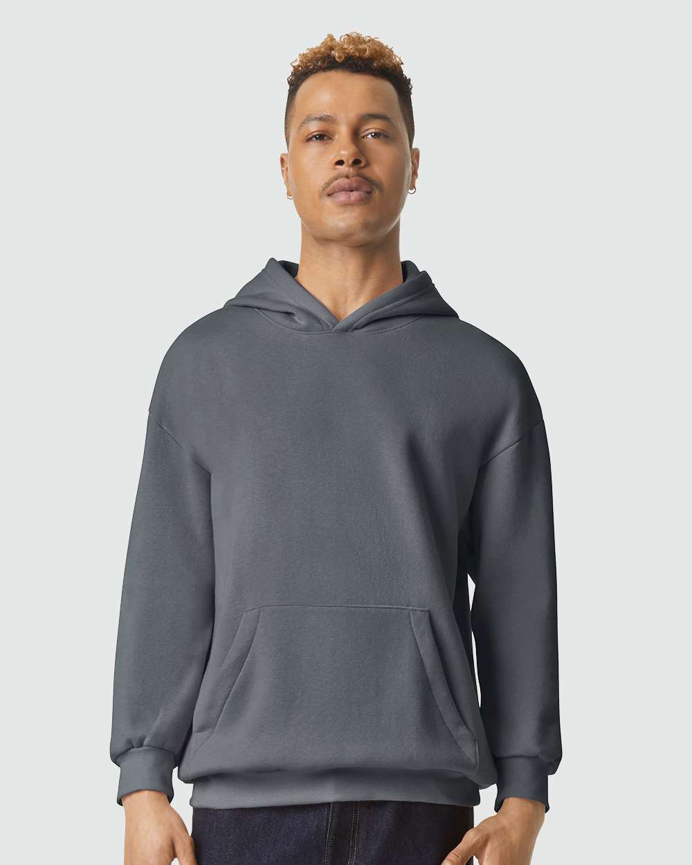 American Apparel RF498 Unisex ReFlex Fleece Hoodie Sweatshirt - Asphalt