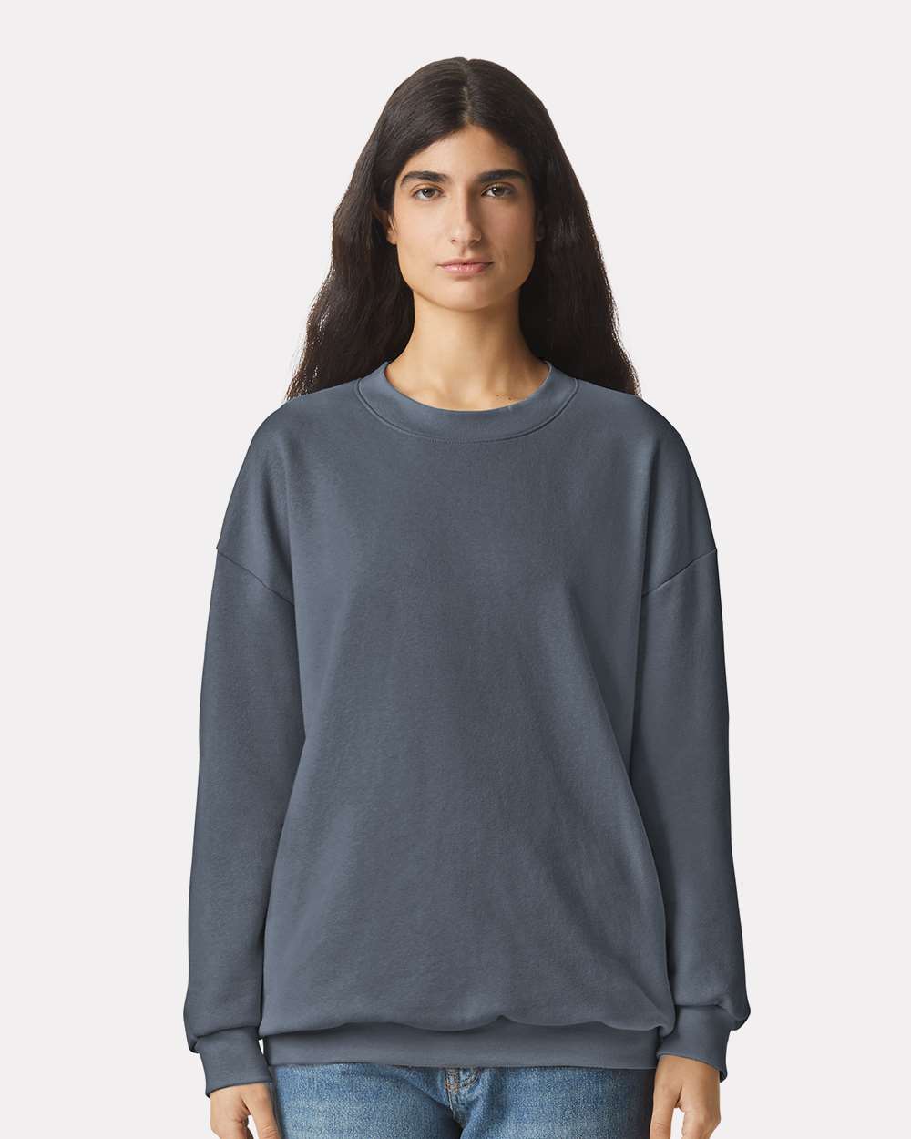 American Apparel RF496 Unisex ReFlex Fleece Crewneck Sweatshirt - Asphalt