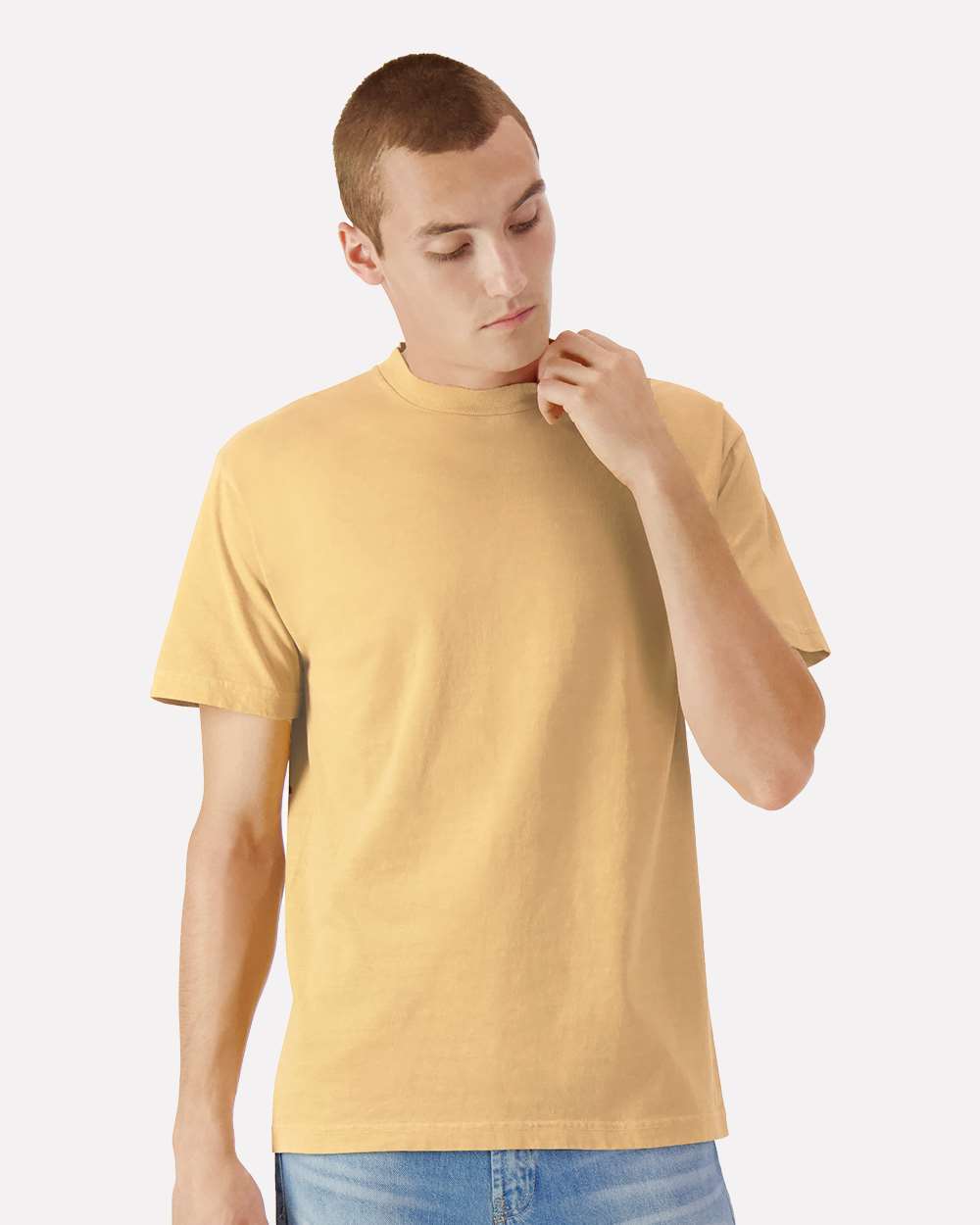 American Apparel Unisex Heavyweight Cotton Garment-Dyed Tee - 1301GD