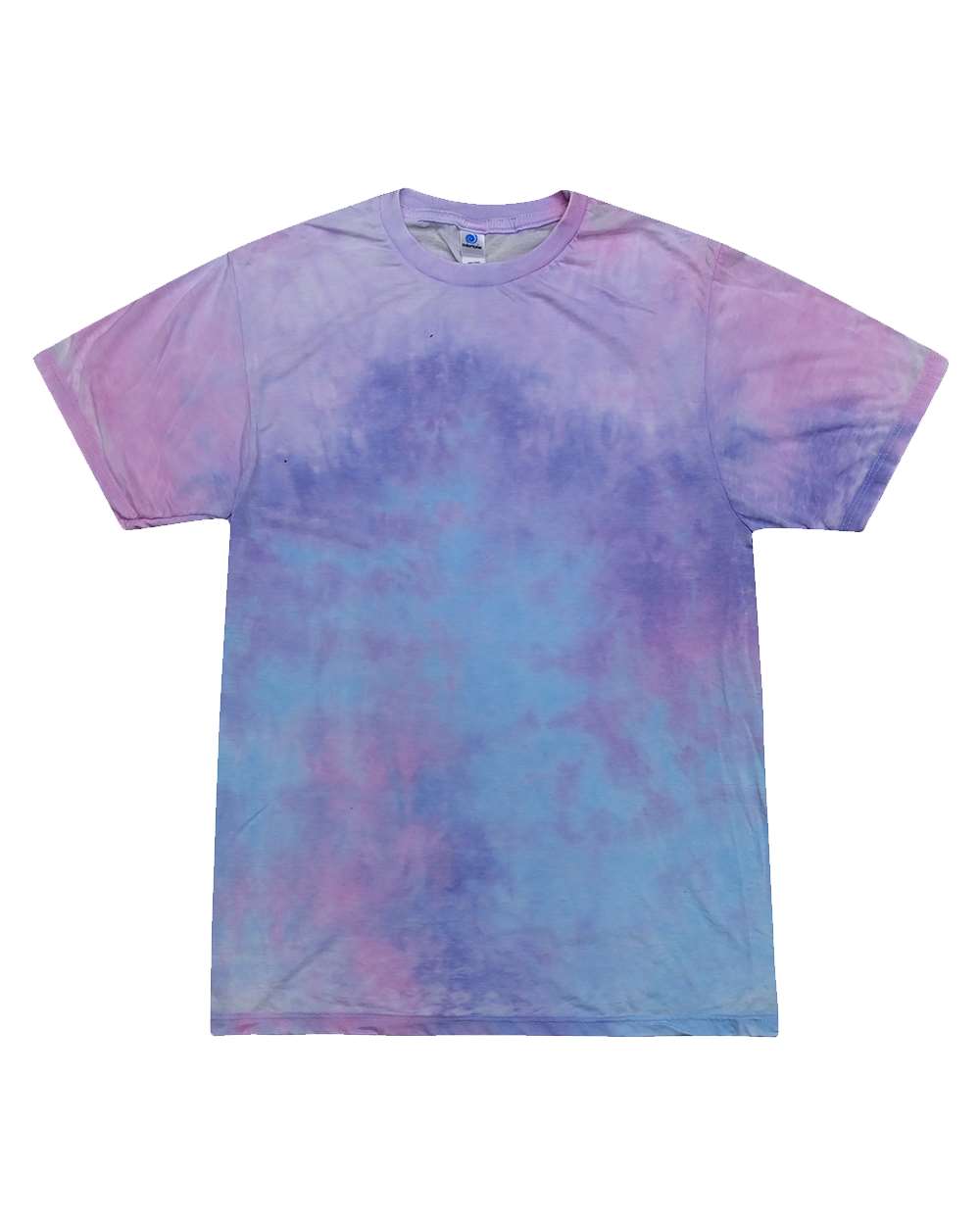 Unisex Festival Tie-Dyed Burnout T-Shirt - 1090 - Cotton Candy