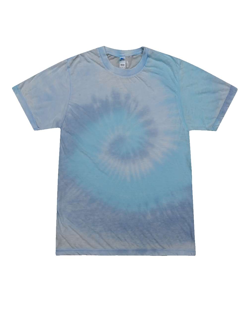 Unisex Festival Tie-Dyed Burnout T-Shirt - 1090 - Lagoon
