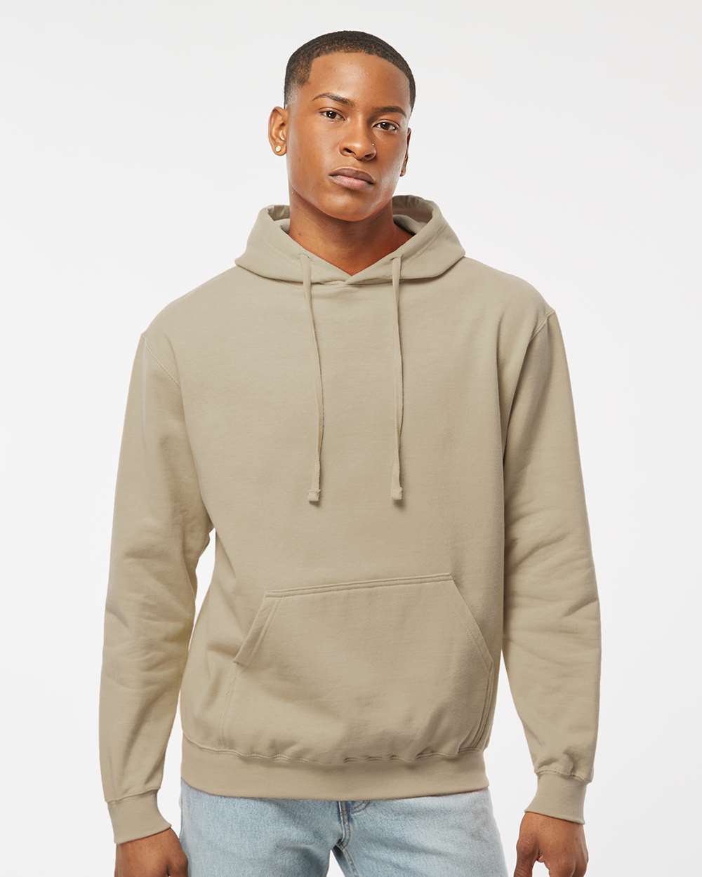 Tultex 320 Unisex Fleece Hooded Sweatshirt - Sand