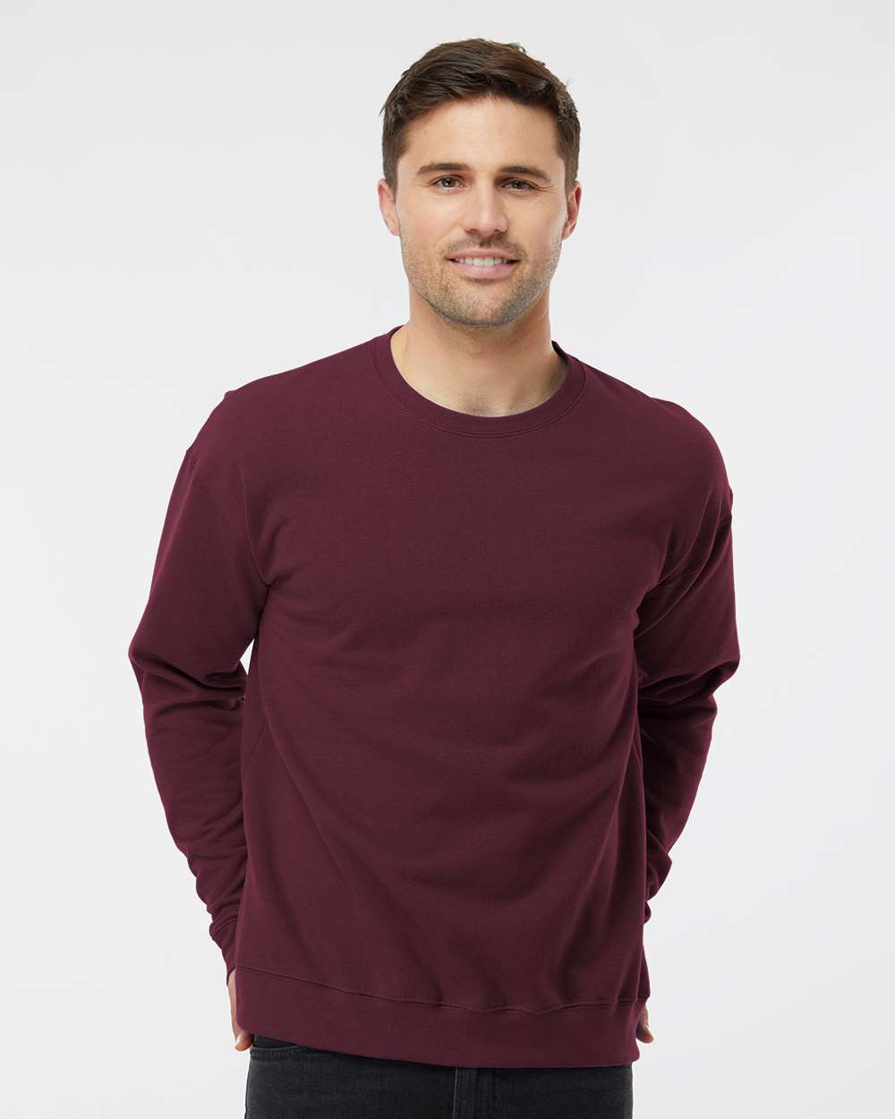 Tultex 340 Unisex Fleece Crewneck Sweatshirt - Maroon