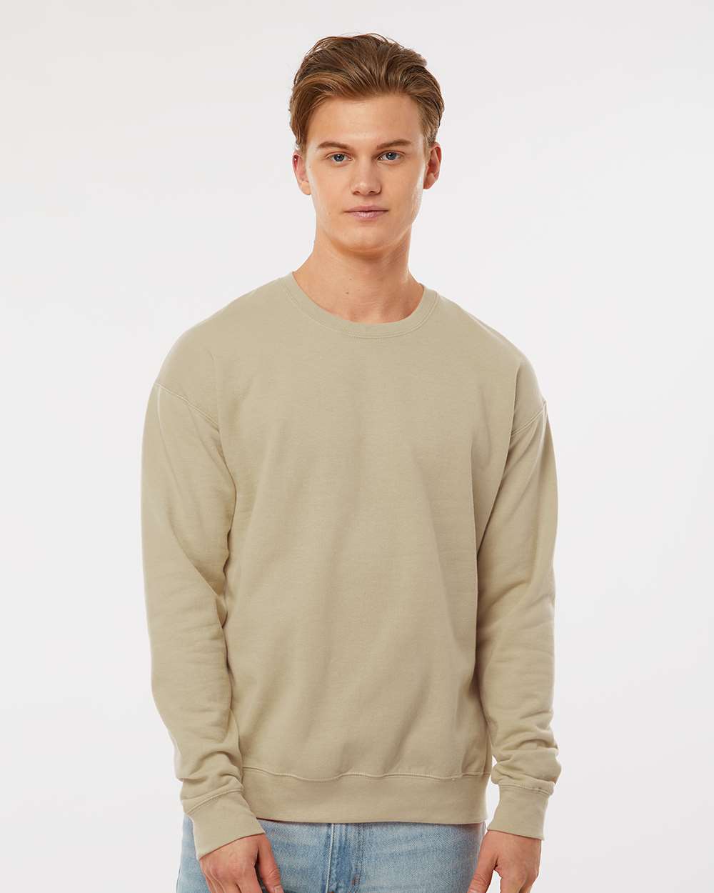 Tultex 340 Unisex Fleece Crewneck Sweatshirt - Sand