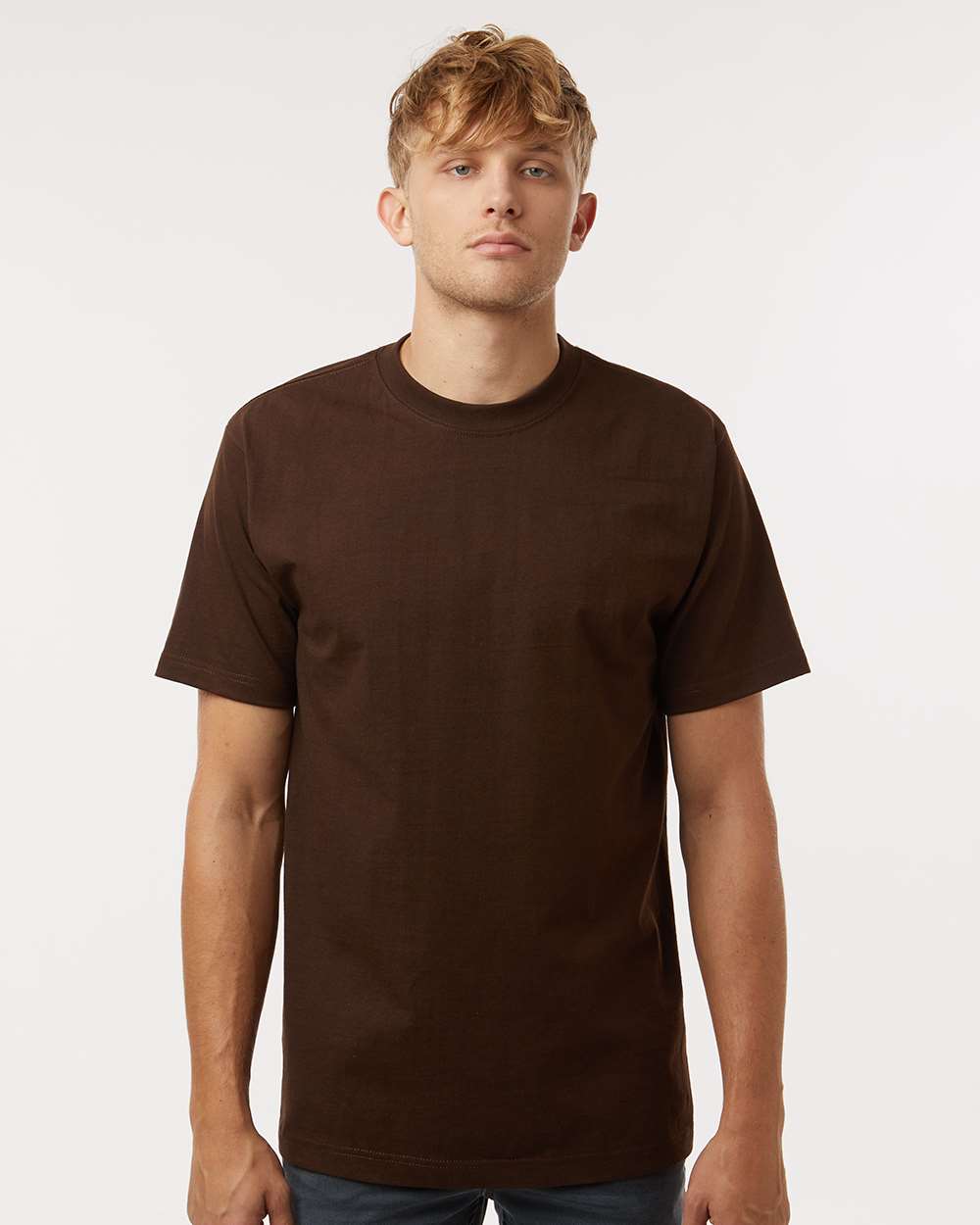 Tultex 299 Unisex Heavyweight Street T-Shirt - Brown
