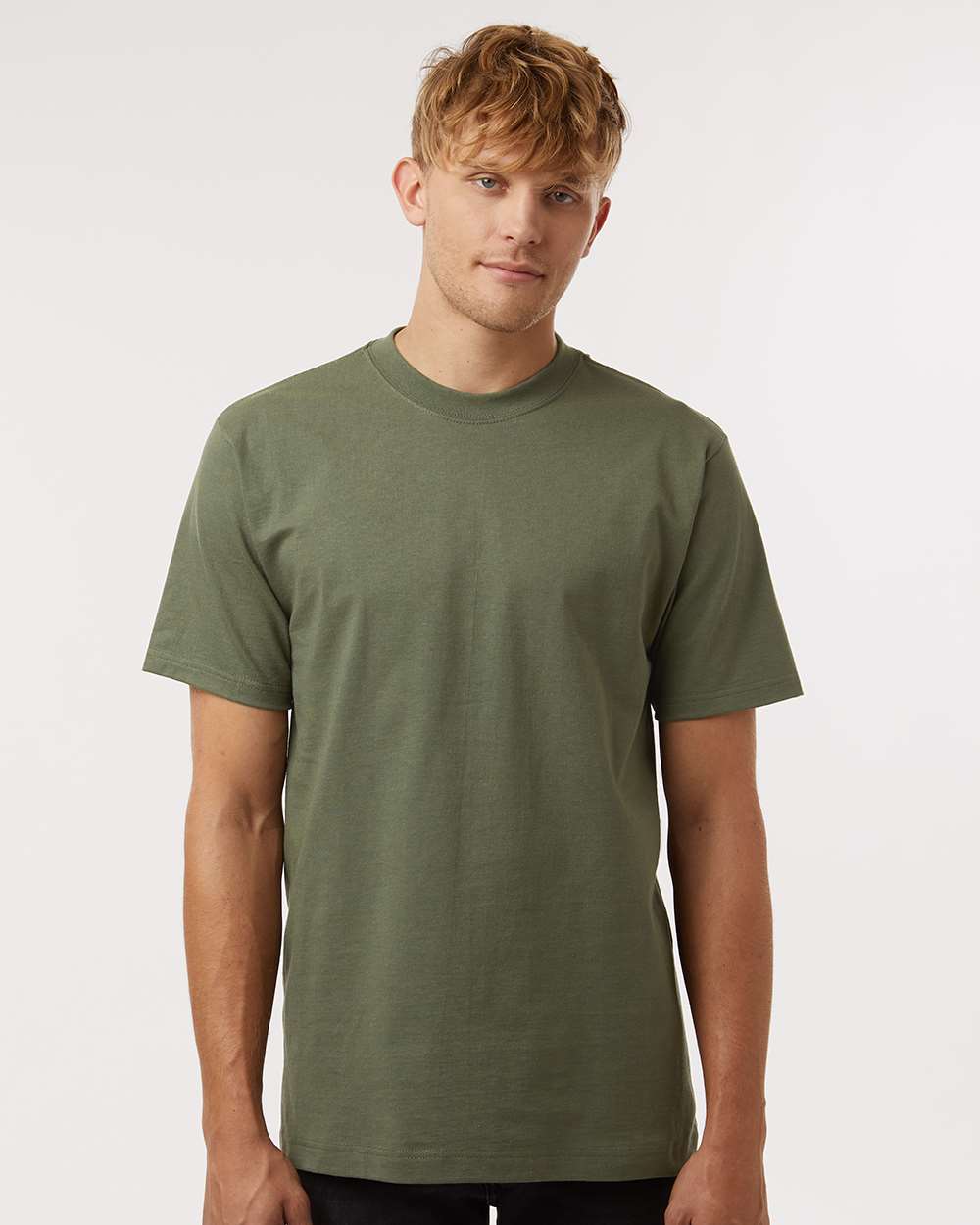 Tultex 299 Unisex Heavyweight Street T-Shirt - Military Green