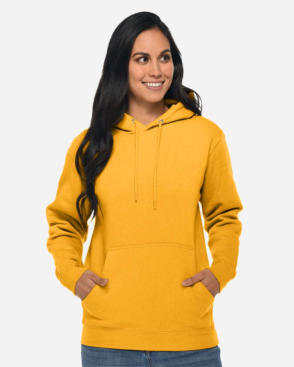 Lane Seven LS14001 Unisex Premium Hoodie Sweatshirt - Mustard
