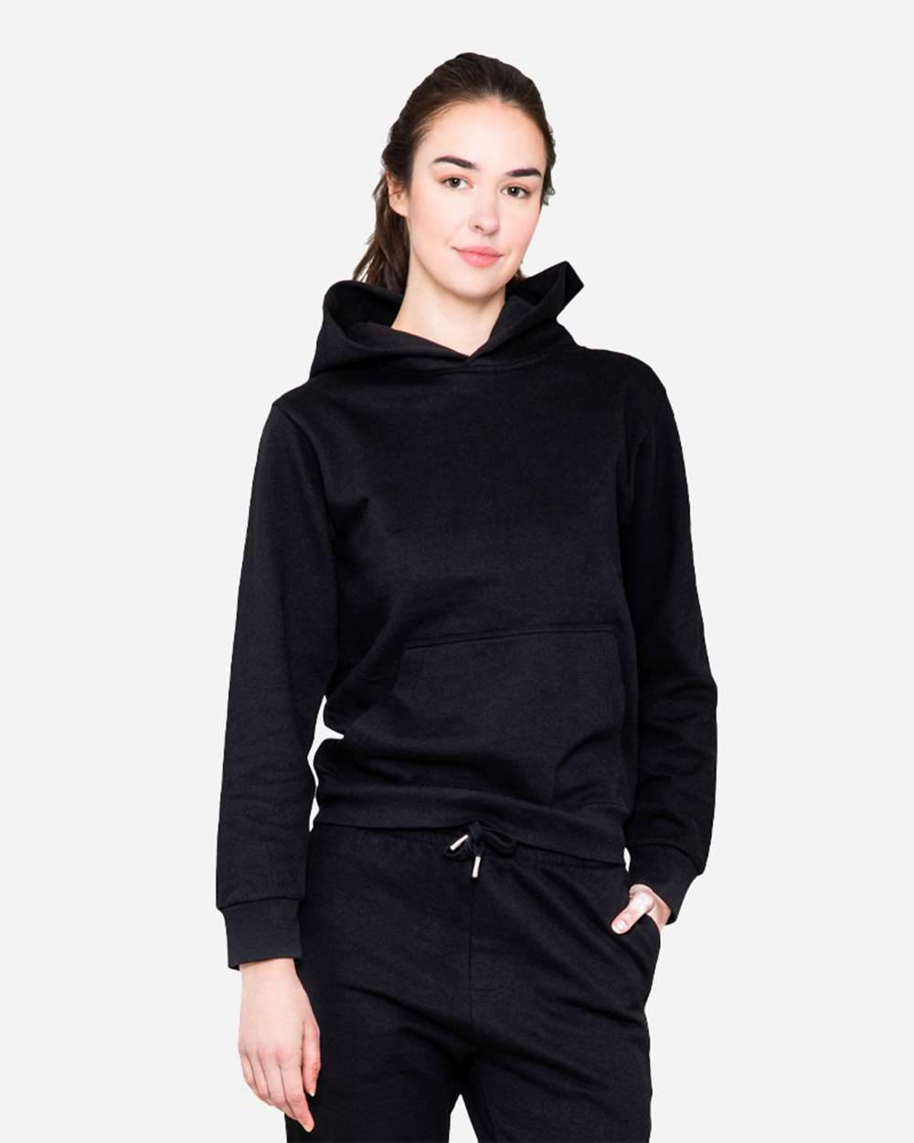 Lane Seven LS16001 Unisex Urban Hoodie Sweatshirt - Black