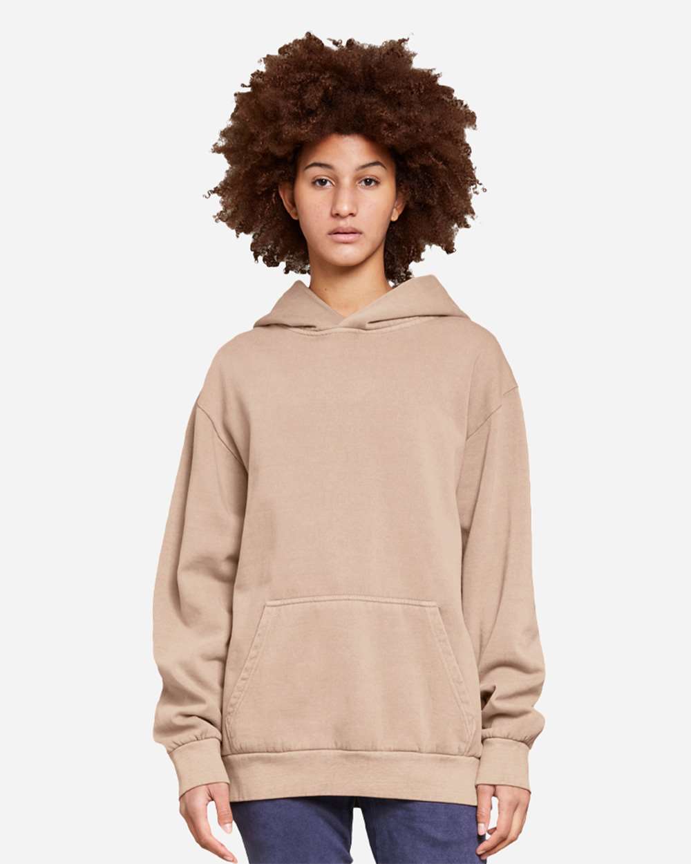 Lane Seven LS16001 Unisex Urban Hoodie Sweatshirt - Pigment Burro