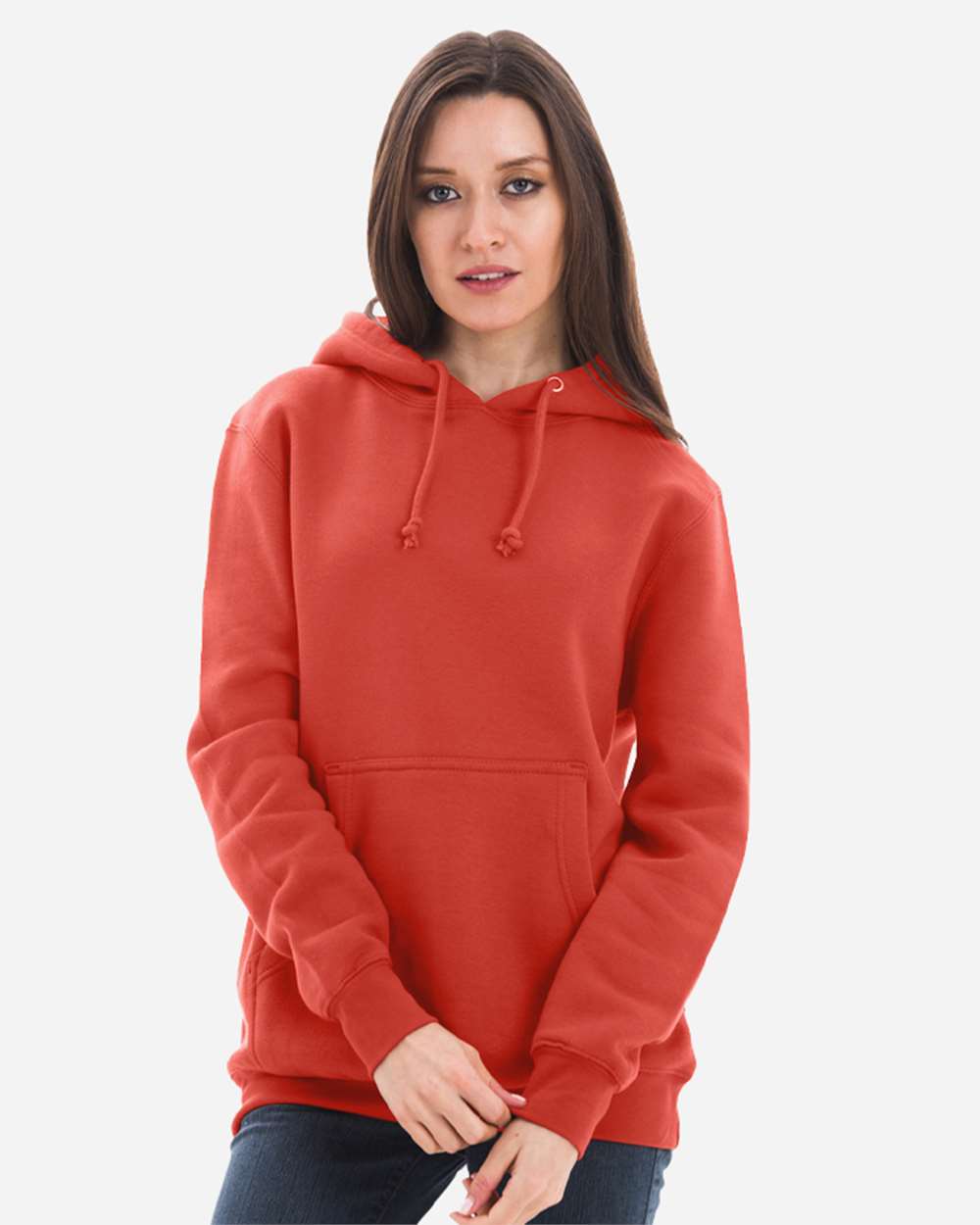 Lane Seven LS19001 Unisex Heavyweight Hoodie Sweatshirt - Paprika