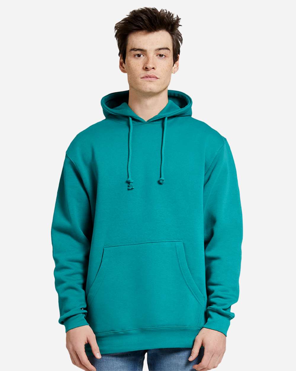 Lane Seven LS19001 Unisex Heavyweight Hoodie Sweatshirt - Teal