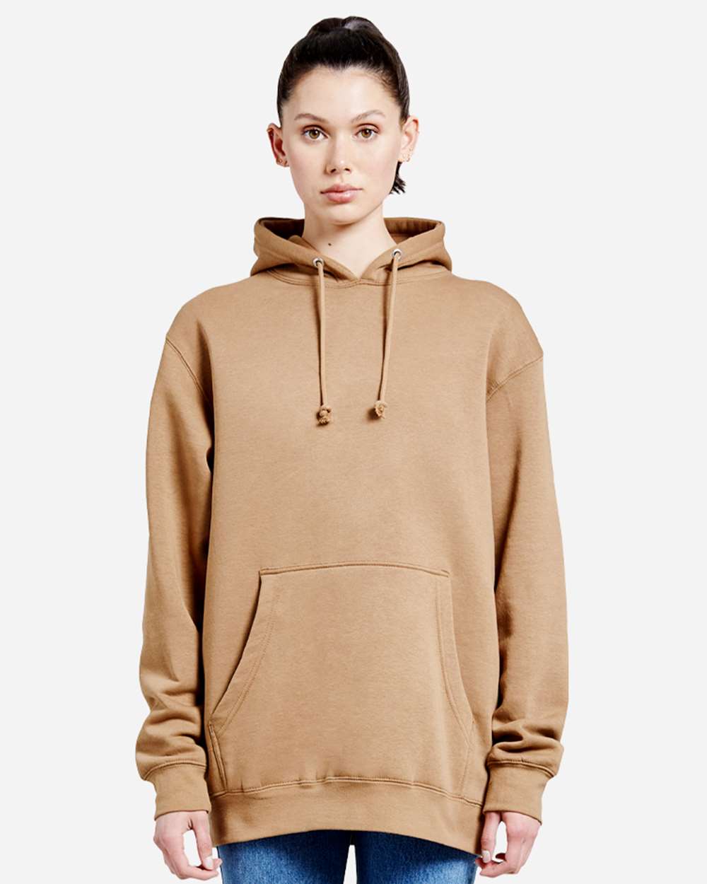 Lane Seven LS19001 Unisex Heavyweight Hoodie Sweatshirt - Toasted Coconut