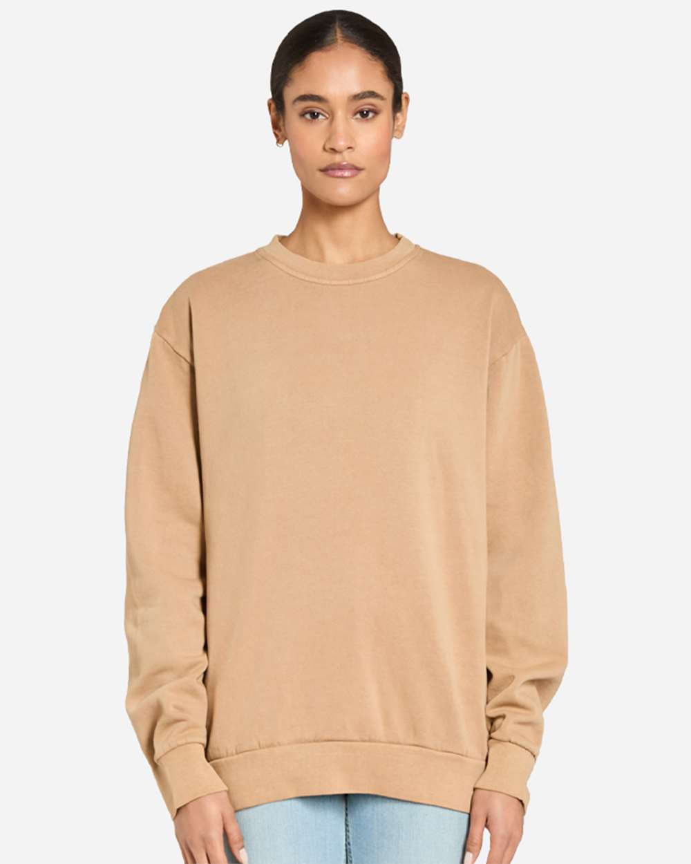 Lane Seven LS16004 Unisex Urban Crewneck Sweatshirt - Pigment Burro