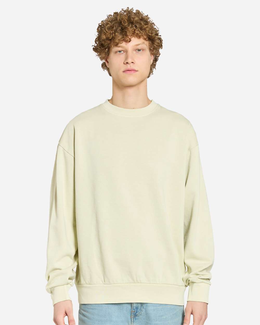 Lane Seven LS16004 Unisex Urban Crewneck Sweatshirt - Pigment Pistachio