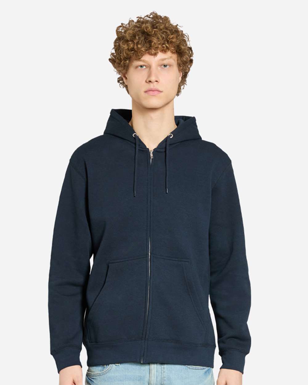 Lane Seven LS14003 Unisex Premium Full-Zip Hoodie Sweatshirt - Navy