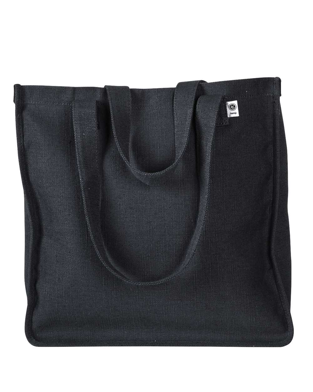 econscious EC8015 Hemp Market Tote - Black