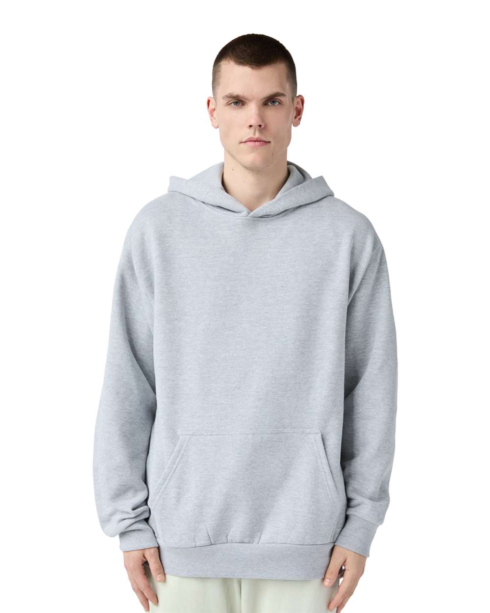 Lane Seven LS16001 Unisex Urban Hoodie Sweatshirt - Heather Grey