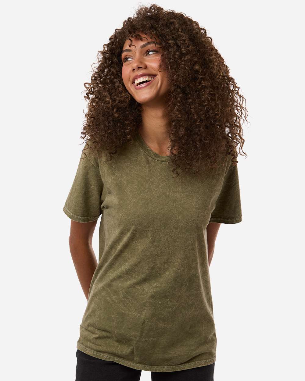 Unisex Mineral Wash T-Shirt - 1300 - Mineral Green