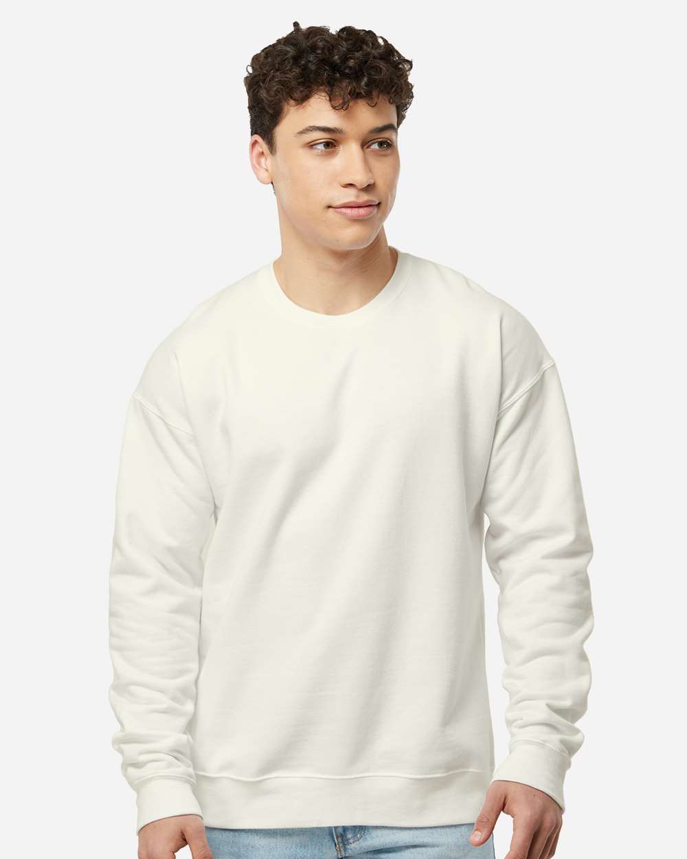 Tultex 340 Unisex Fleece Crewneck Sweatshirt - Natural