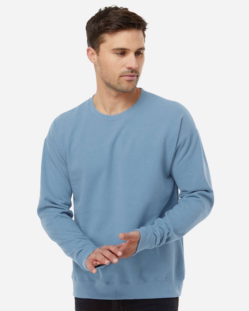 Tultex 340 Unisex Fleece Crewneck Sweatshirt - Light Slate