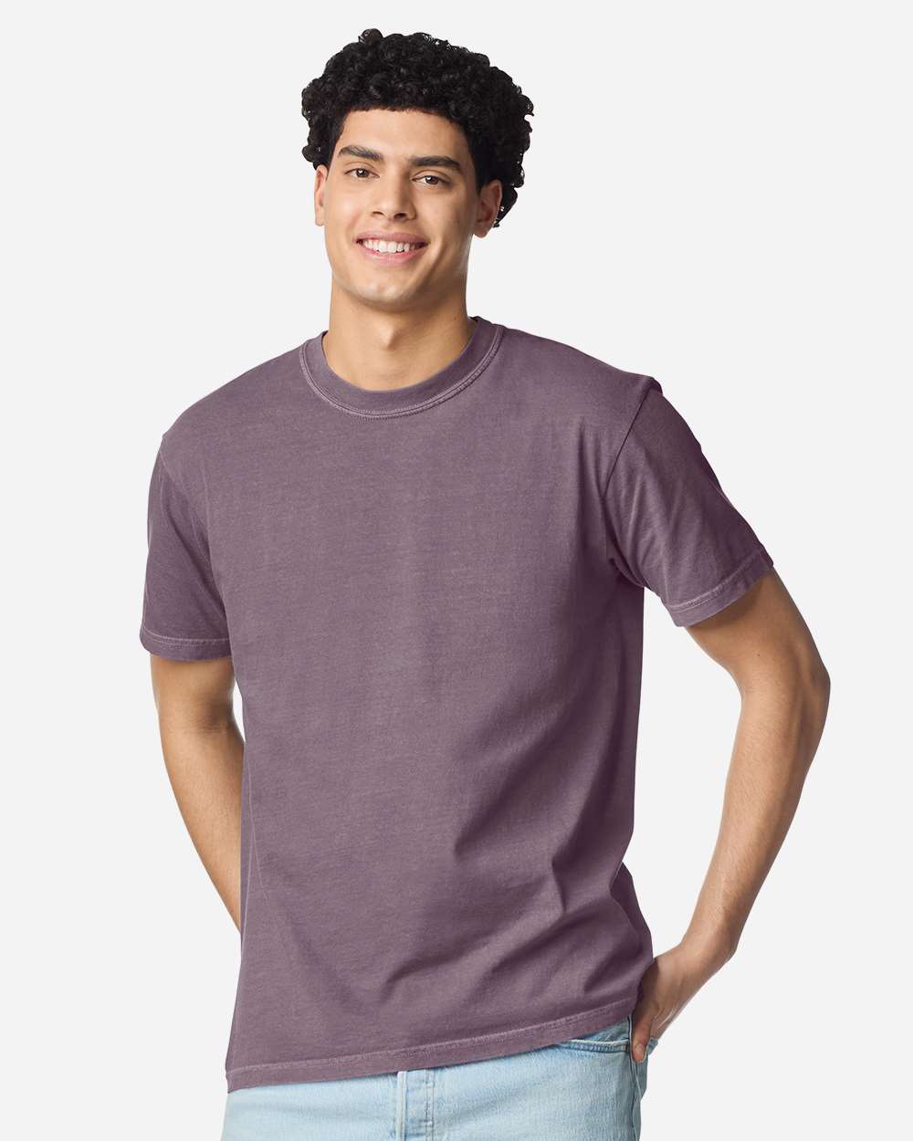 Comfort Colors 1717 Unisex Garment-Dyed Heavyweight T-Shirt - Dusk