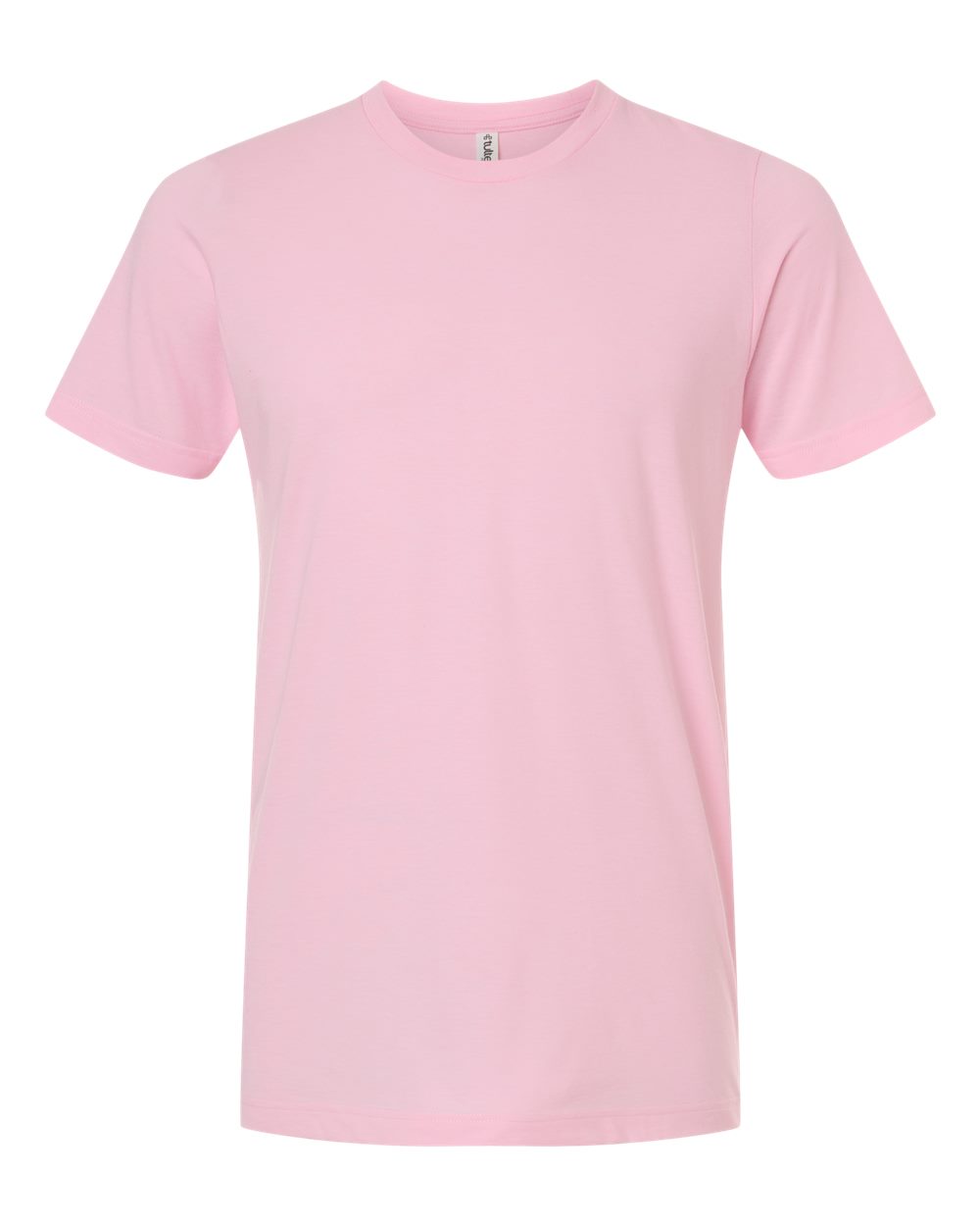 Tultex 602CVC Unisex Combed CVC T-Shirt - Heather Light Pink