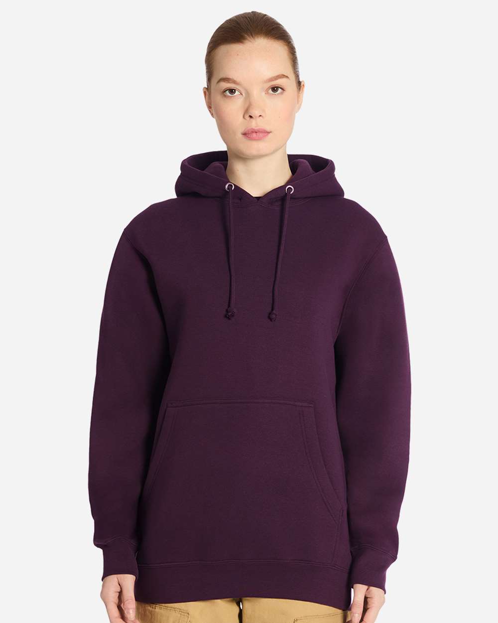 Lane Seven LS19001 Unisex Heavyweight Hoodie Sweatshirt - Plum