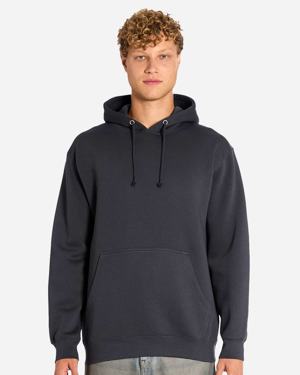 Lane Seven LS19001 Unisex Heavyweight Hoodie Sweatshirt - Smoke