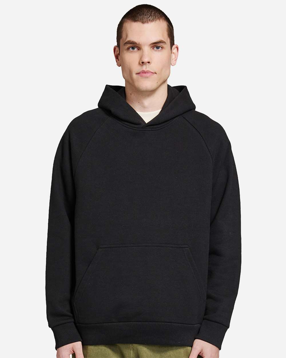 Lane Seven LS17001 Unisex Heavy Core Hoodie Sweatshirt - Black