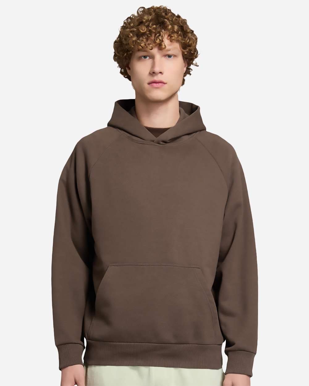 Lane Seven LS17001 Unisex Heavy Core Hoodie Sweatshirt - Chocolate Brown