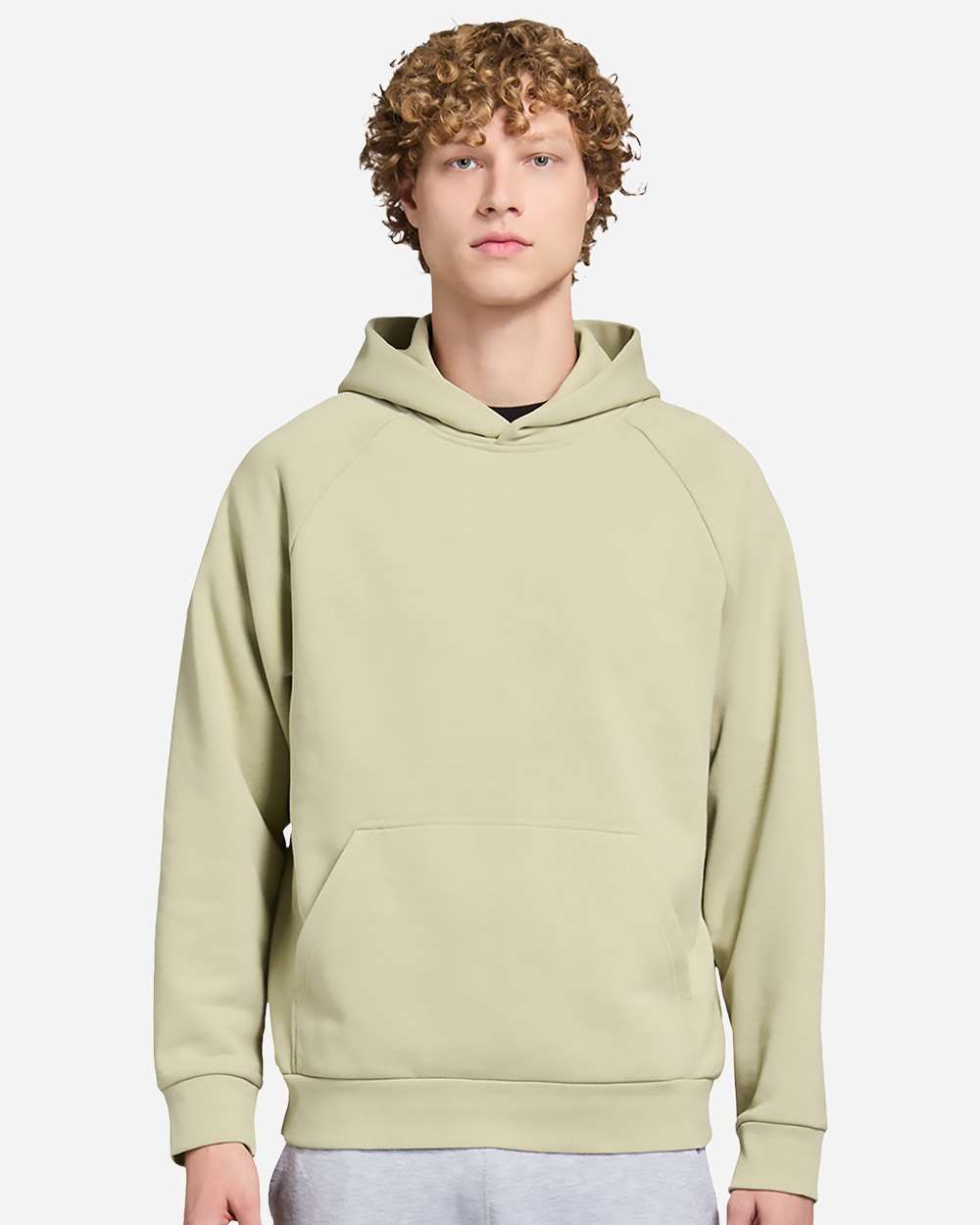 Lane Seven LS17001 Unisex Heavy Core Hoodie Sweatshirt - Moss Grey