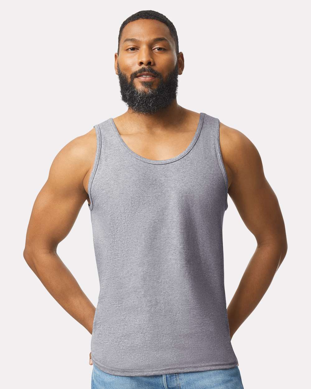 Gildan 2200 Unisex Ultra Cotton® Tank Top - Sport Grey