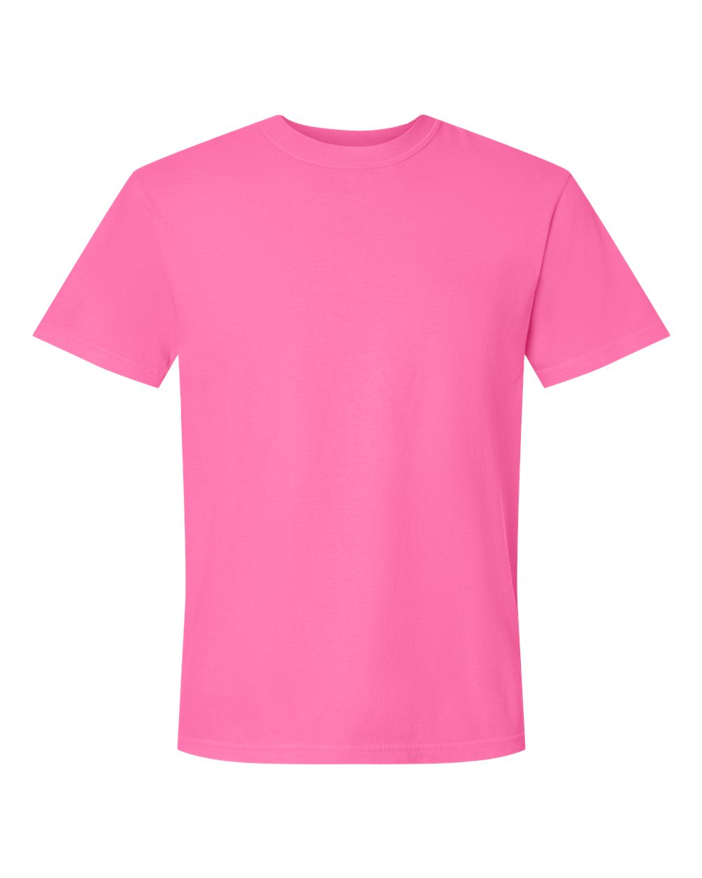Comfort Colors 1717 Unisex Garment-Dyed Heavyweight T-Shirt - Neon Pink