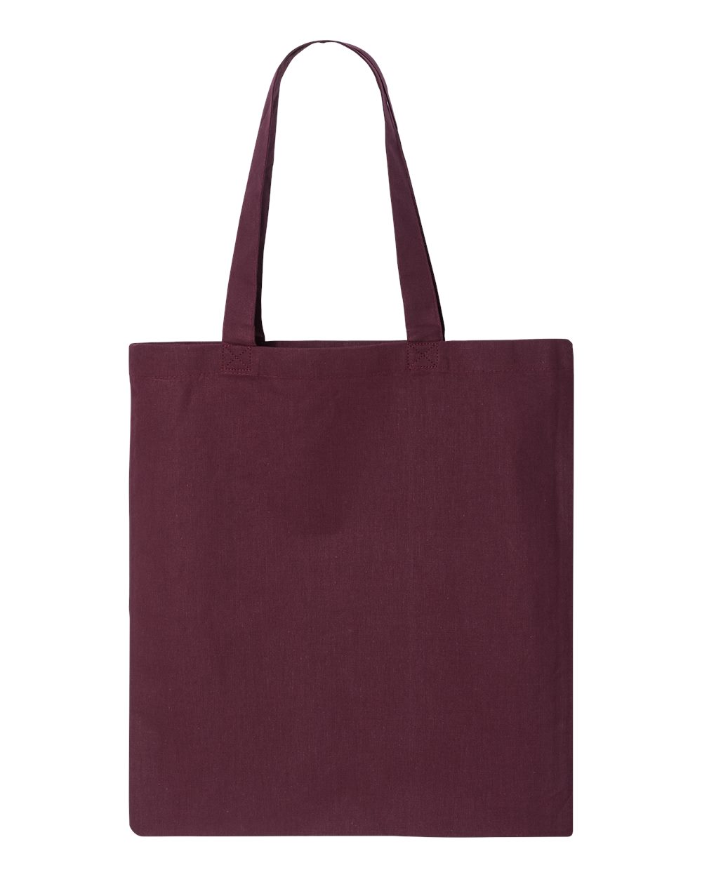 Q-Tees QTB Economical Tote - Maroon