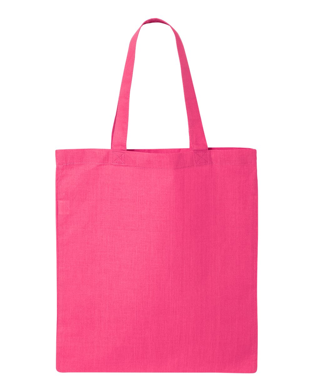 Q-Tees QTB Economical Tote - Hot Pink