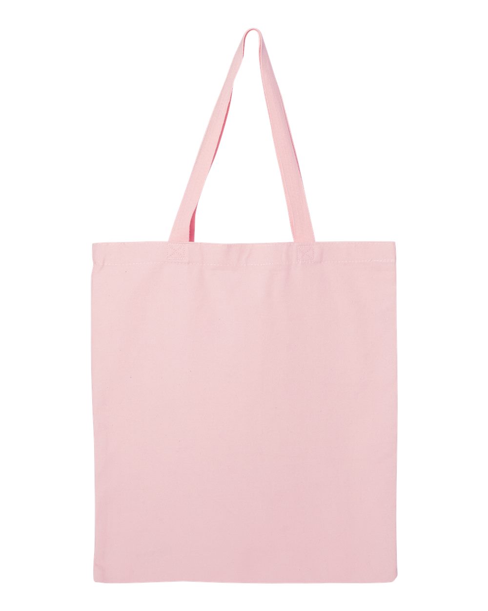 Q-Tees Q800 Promotional Tote - Light Pink