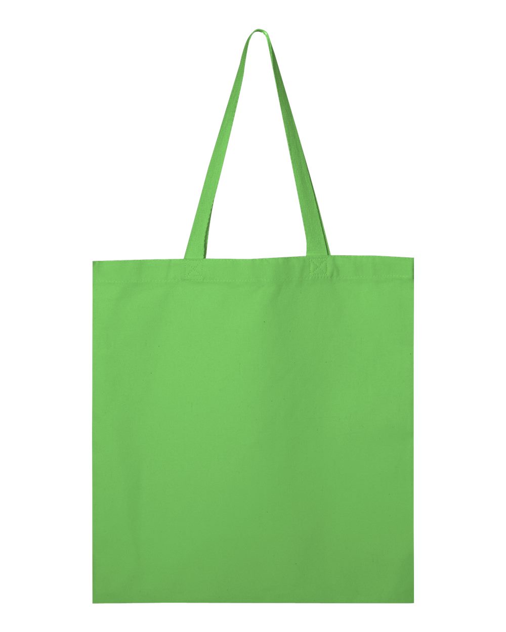 Q-Tees Q800 Promotional Tote - Lime