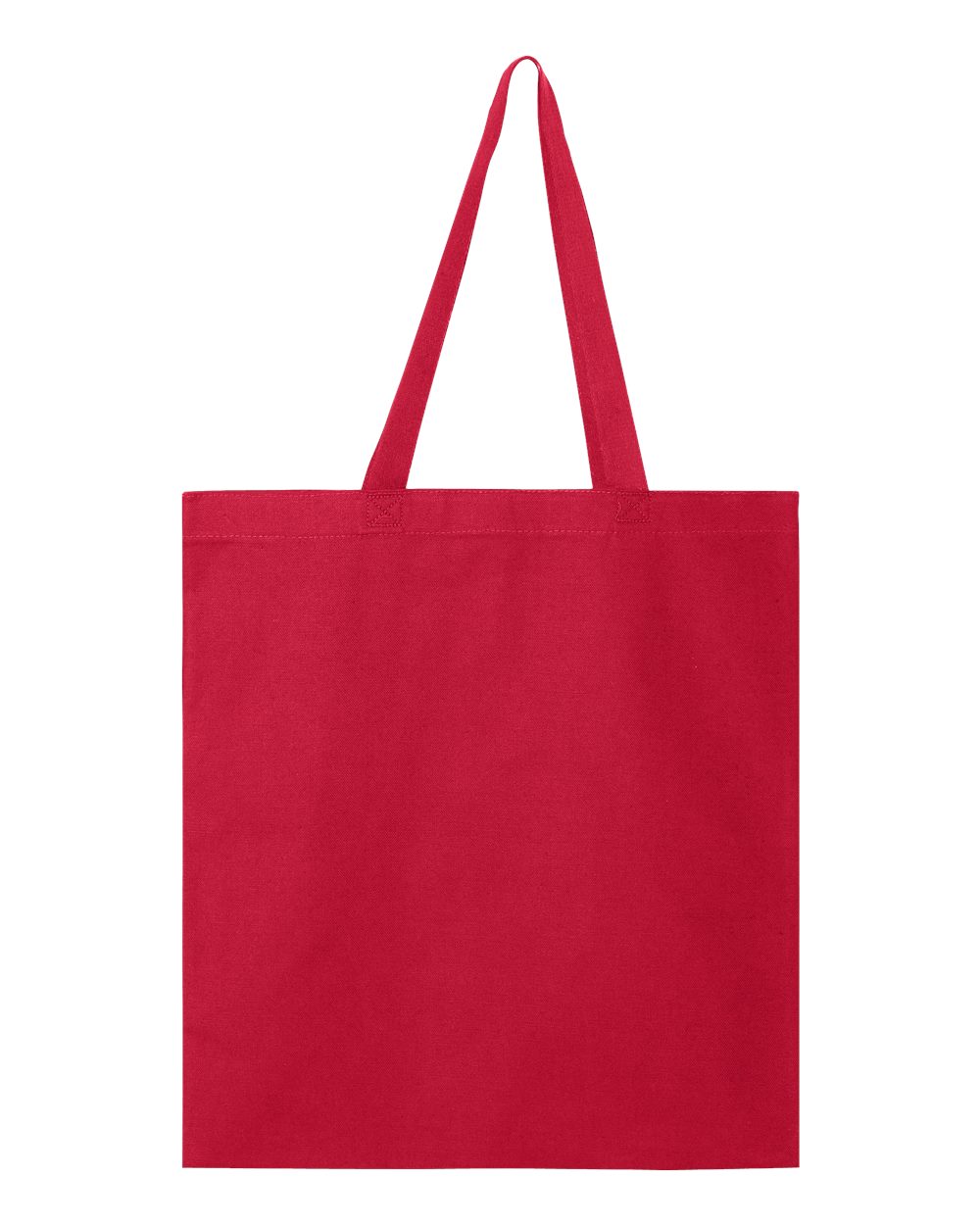 Q-Tees Q800 Promotional Tote - Red