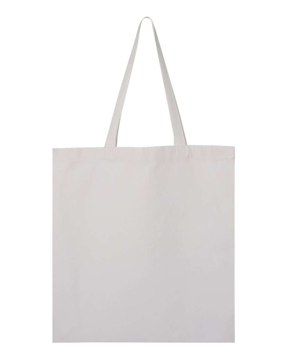 Q-Tees Q800 Promotional Tote - White