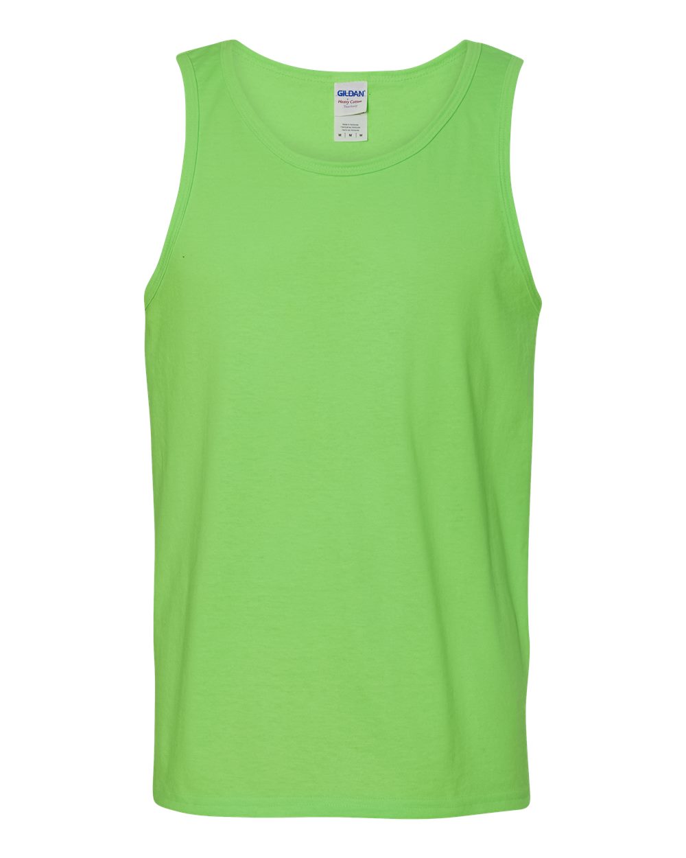 Gildan 5200 Unisex Heavy Cotton™ Tank Top - Neon Green