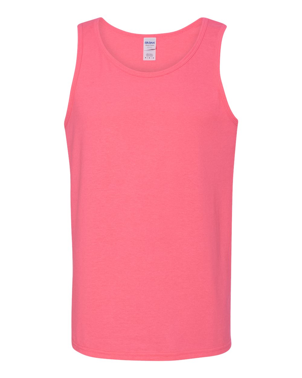 Gildan 5200 Unisex Heavy Cotton™ Tank Top - Safety Pink